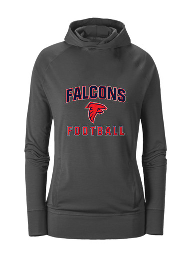 Saratoga Falcons Football #1 Women's Hoodie