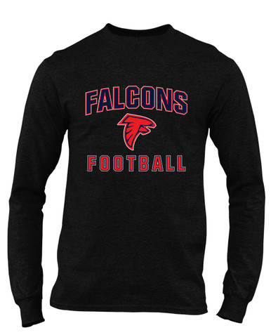 Saratoga Falcons Football #1 Men's LS T-Shirt