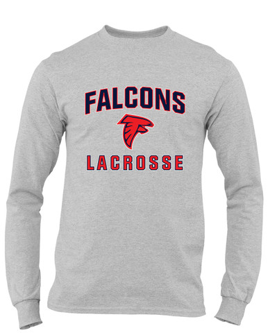 Saratoga Falcons Lacrosse Men's LS T-Shirt