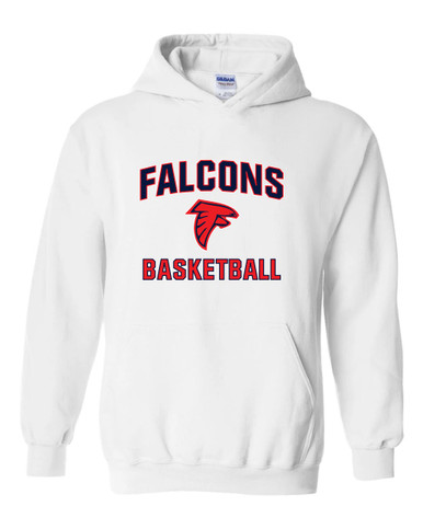 Saratoga Falcons Basketball #1 Men's Hoodie