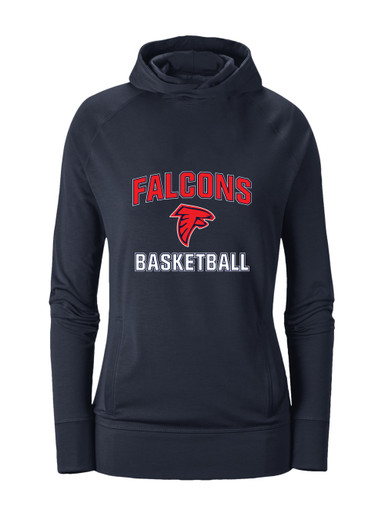 Saratoga Falcons Basketball #1 Women's Hoodie