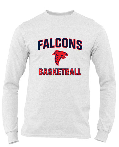 Saratoga Falcons Basketball #1 Men's LS T-Shirt