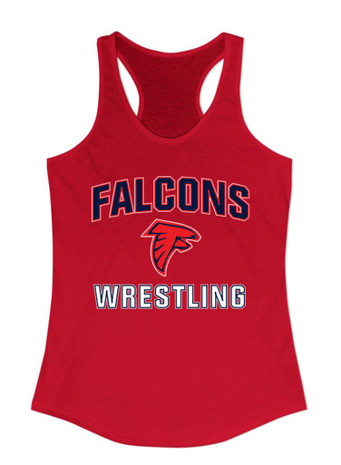 Saratoga Falcons Wrestling Women's Tank Top