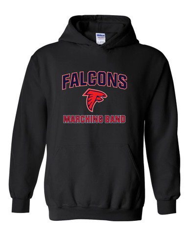 Saratoga Falcons Marching Band Men's Hoodie