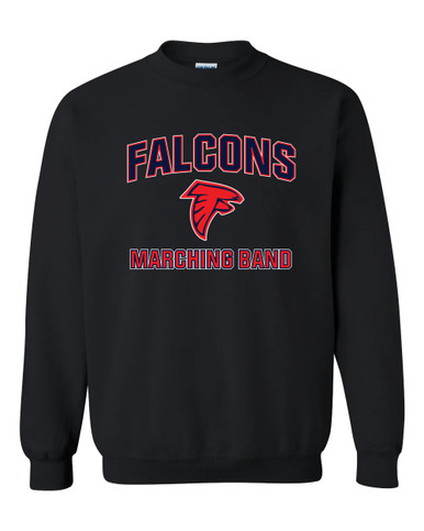 Saratoga Falcons Marching Band Men's Sweatshirt