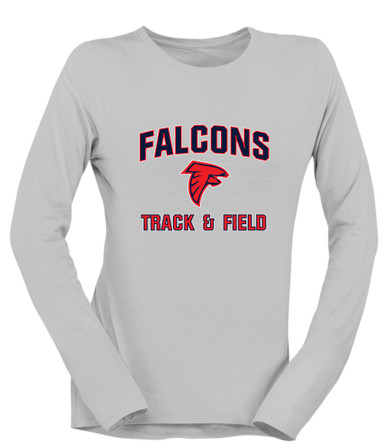 Saratoga Falcons Track & Field Women's LS T-Shirt