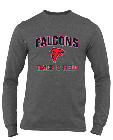 Saratoga Falcons Track & Field Men's LS T-Shirt