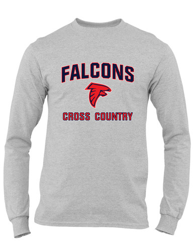 Saratoga Falcons Cross Country Men's LS T-Shirt