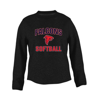 Saratoga Falcons Softball #1 Women's Sweatshirt