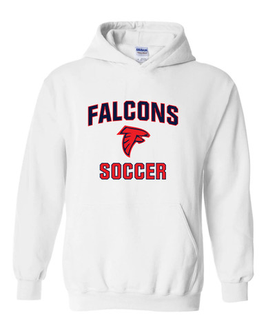Saratoga Falcons Soccer #1 Men's Hoodie