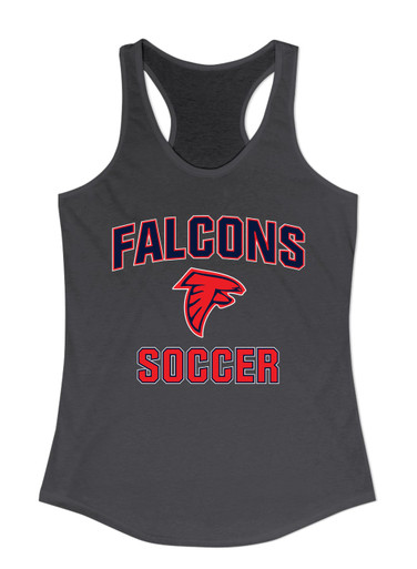 Saratoga Falcons Soccer #1 Women's Tank Top