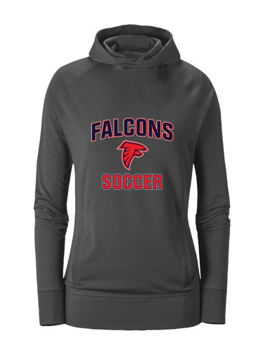 Saratoga Falcons Soccer #1 Women's Hoodie