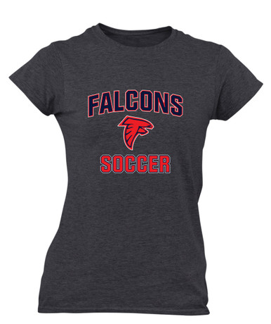 Saratoga Falcons Soccer #1 Women's SS T-Shirt