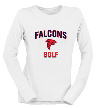 Saratoga Falcons Golf Women's LS T-Shirt