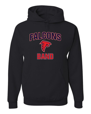 Saratoga Falcons Band # 1 Men's Premium Hoodie