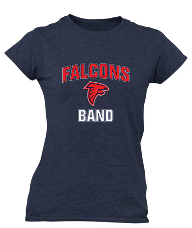 Saratoga Falcons Band # 1 Women's Premium SS T-Shirt