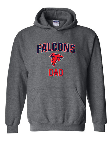 Saratoga Falcons Dad Men's Hoodie