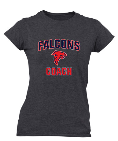 Saratoga Falcons Coach Women's Premium SS T-Shirt