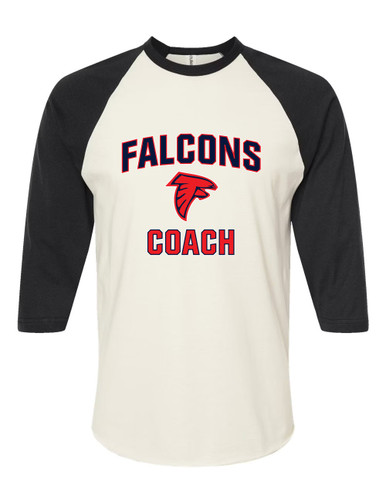 Saratoga Falcons Coach Men's Baseball T-Shirt