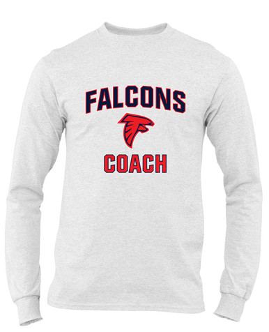 Saratoga Falcons Coach Men's LS T-Shirt