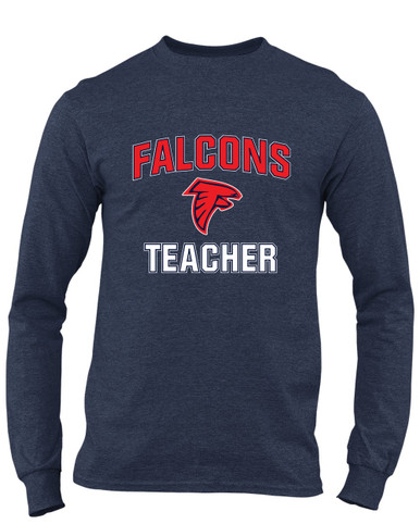 Saratoga Falcons Teacher Men's LS T-Shirt