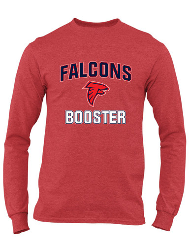Saratoga Falcons Booster Men's LS T-Shirt