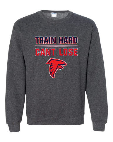 Saratoga Falcons Train Hard, Can't Lose Men's Sweatshirt
