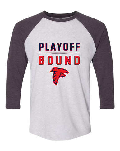 Saratoga Falcons Playoff Bound Women's Baseball T-Shirt