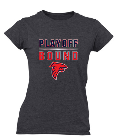 Saratoga Falcons Playoff Bound Women's Premium SS T-Shirt