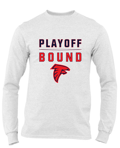 Saratoga Falcons Playoff Bound Men's LS T-Shirt