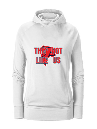Saratoga Falcons They Not Like Us #2 Women's Hoodie