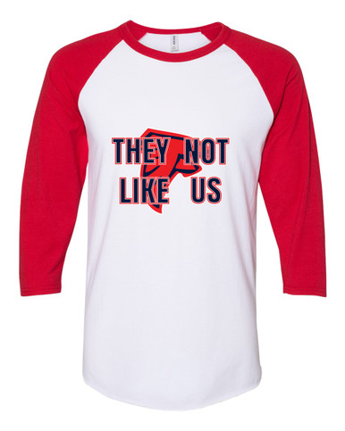 Saratoga Falcons They Not Like Us #2 Men's Baseball T-Shirt