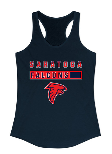 Saratoga Falcons Mascot #7 Women's Tank Top
