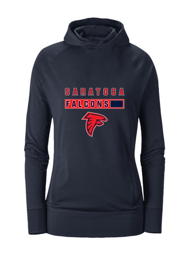 Saratoga Falcons Mascot #7 Women's Hoodie