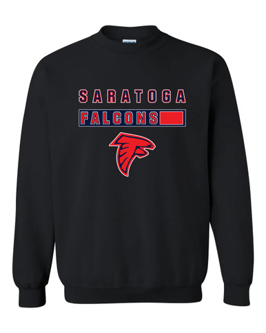 Saratoga Falcons Mascot #7 Men's Sweatshirt