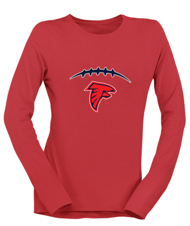 Saratoga Falcons Football #2 Women's Premium LS T-Shirt
