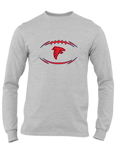 Saratoga Falcons Football #3 Men's LS T-Shirt