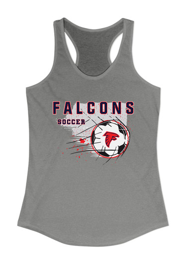 Saratoga Falcons Soccer #2 Women's Tank Top