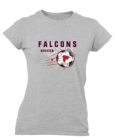Saratoga Falcons Soccer #2 Women's SS T-Shirt