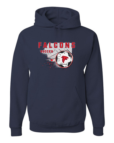 Saratoga Falcons Soccer #2 Men's Premium Hoodie