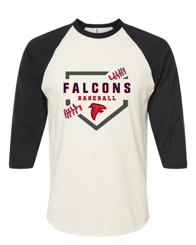 Saratoga Falcons Baseball #2 Women's Baseball T-Shirt