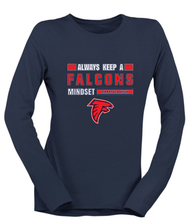 Saratoga Falcons Mindset Women's LS T-Shirt