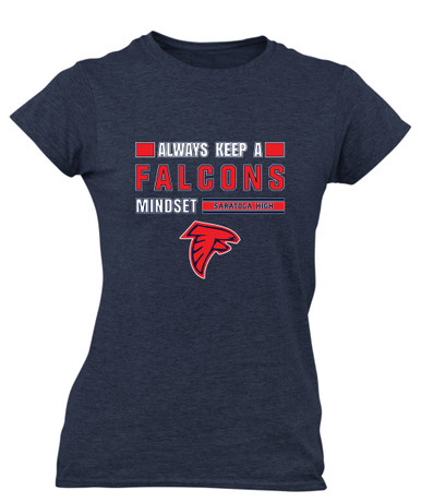 Saratoga Falcons Mindset Women's Premium SS T-Shirt