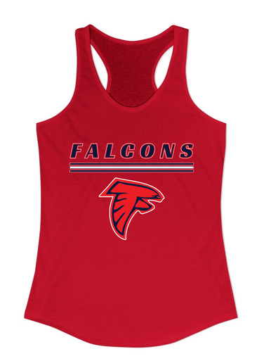 Saratoga Falcons Mascot #8 Women's Tank Top