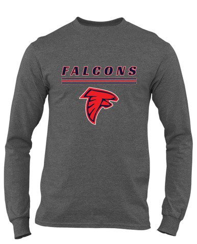 Saratoga Falcons Mascot #8 Men's Premium LS T-Shirt