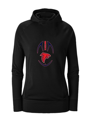 Saratoga Falcons Football #4 Women's Hoodie