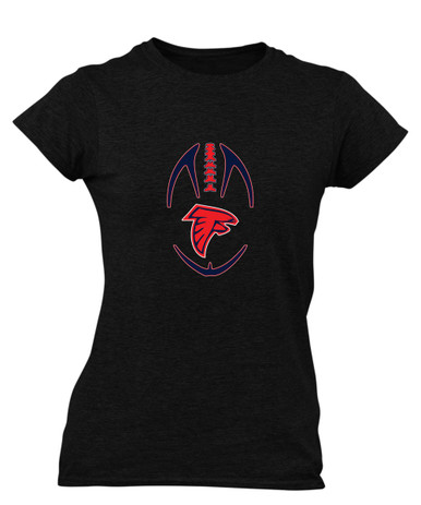 Saratoga Falcons Football #4 Women's SS T-Shirt