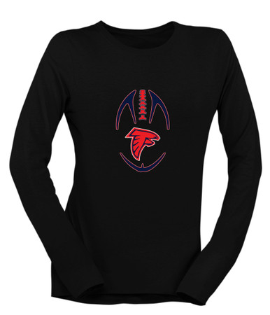 Saratoga Falcons Football #4 Women's LS T-Shirt