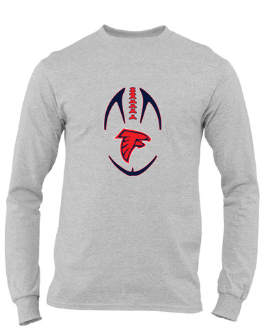 Saratoga Falcons Football #4 Men's LS T-Shirt