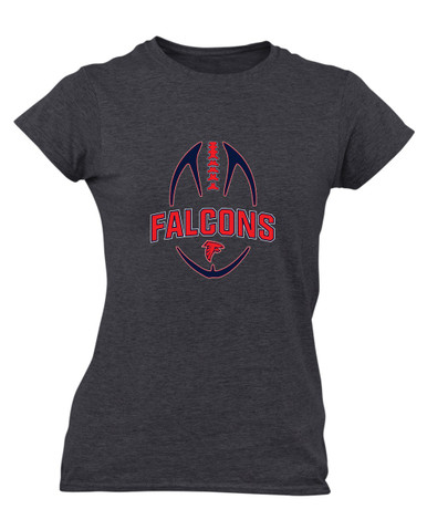 Saratoga Falcons Football #5 Women's SS T-Shirt